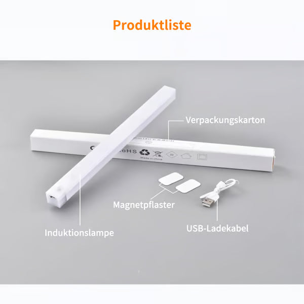 🏆🔥💡Bohrfreie intelligente Sensor magnetische aufladbare LED-Leuchte -Remifa®