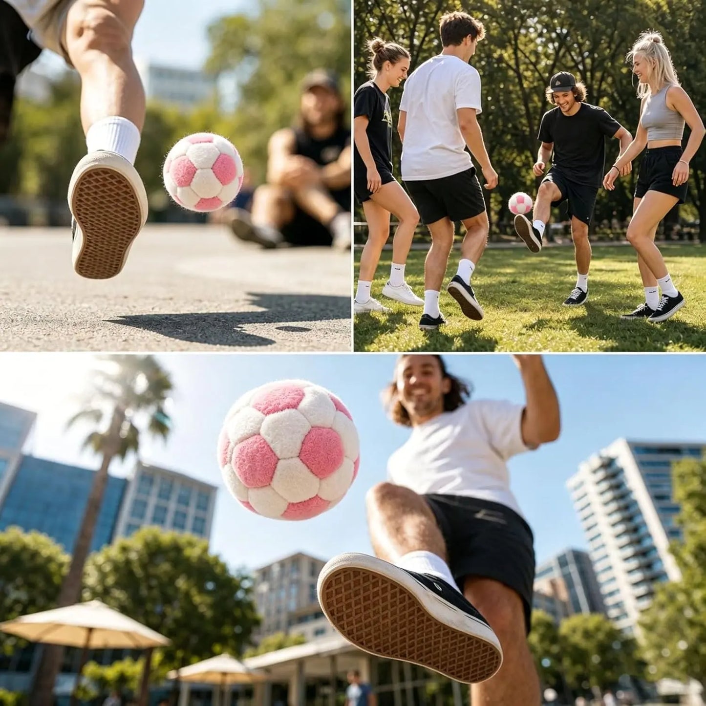 ⚽ Zufälliges 1er-/6er-Pack Fußball-Hacky-Säcke für Fußjonglage