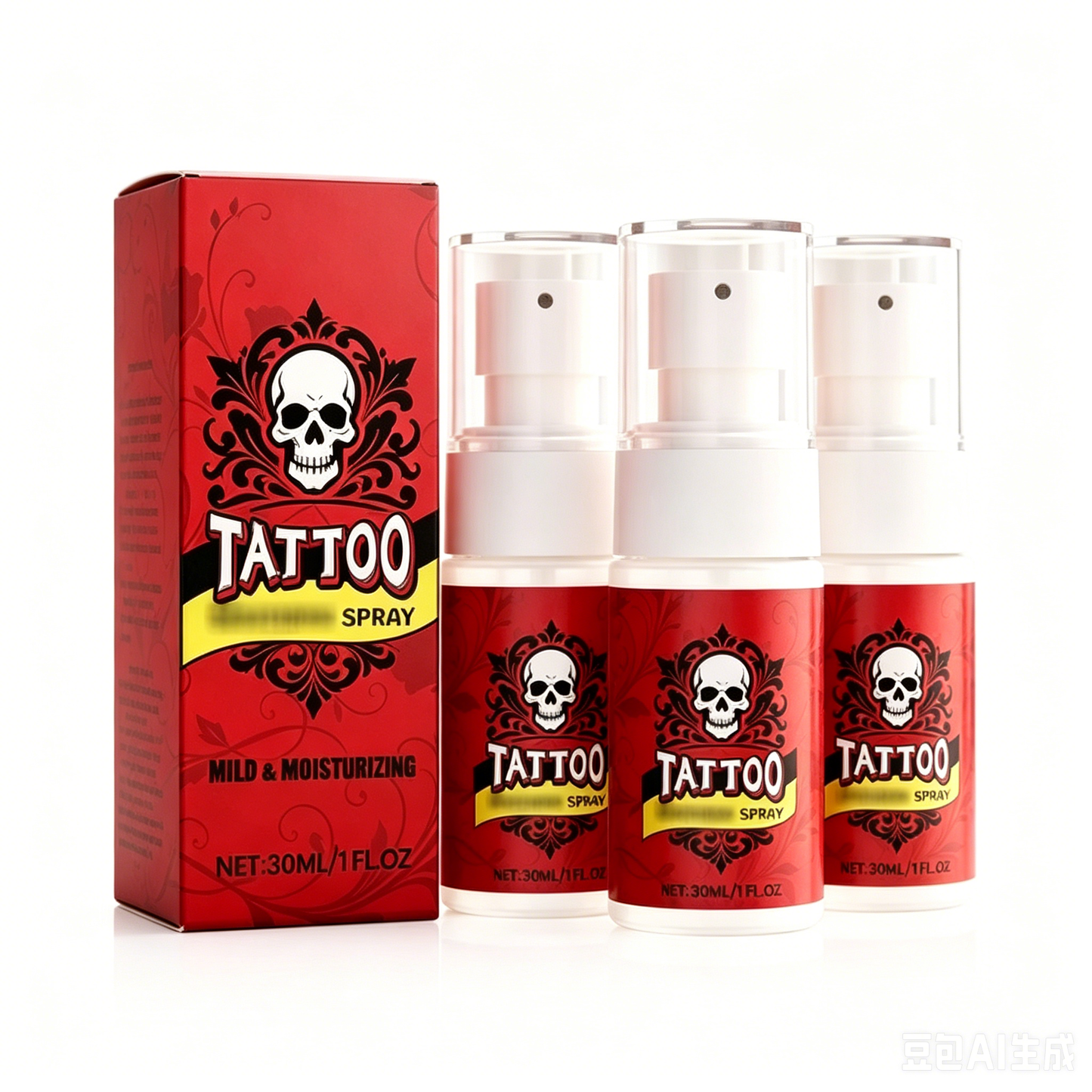 ⏰ Kaufe 2, erhalte 1 gratis! 🎁Feuchtigkeitsspendendes Spray zur Nachsorge bei Tattoos