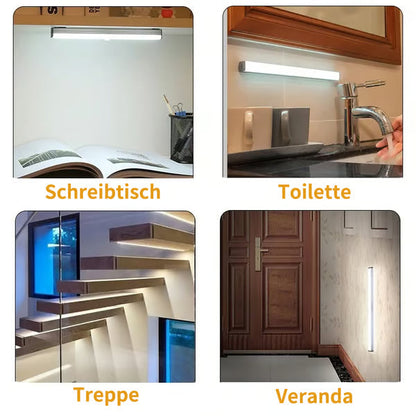 🏆🔥💡Bohrfreie intelligente Sensor magnetische aufladbare LED-Leuchte -Remifa®