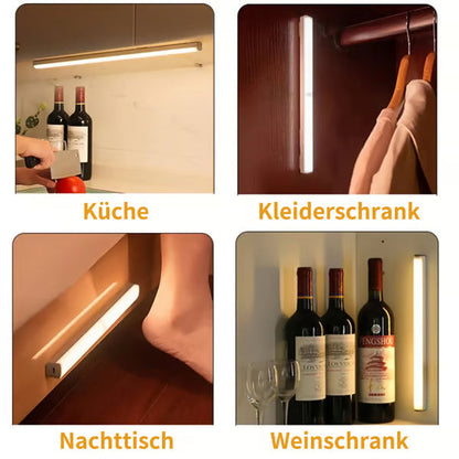 🏆🔥💡Bohrfreie intelligente Sensor magnetische aufladbare LED-Leuchte -Remifa®