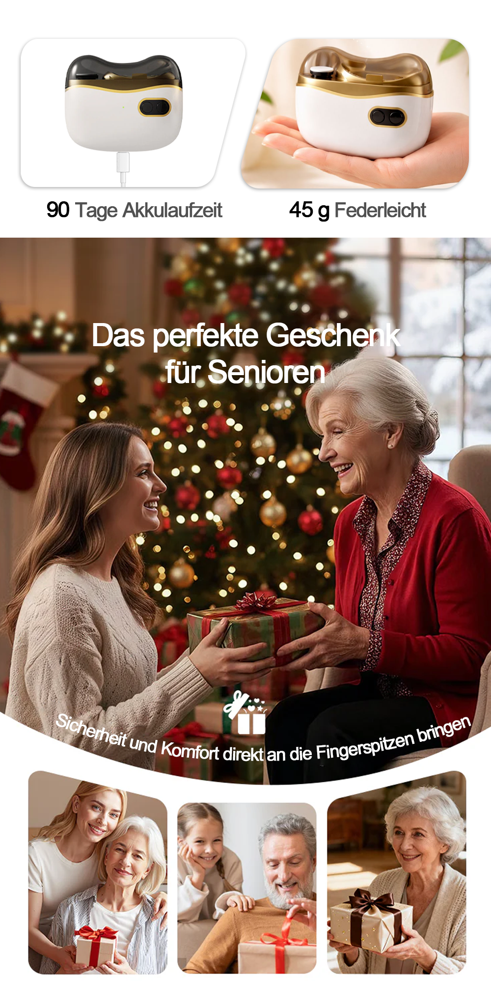 💥LETZTER TAG VERKAUF 50% RABATT💥 2-in-1 Elektrischer Nagelknipser & Polierer 🏆 Universelle automatische Nagelfeile für Erwachsene und Kinder👶 -Remifa®