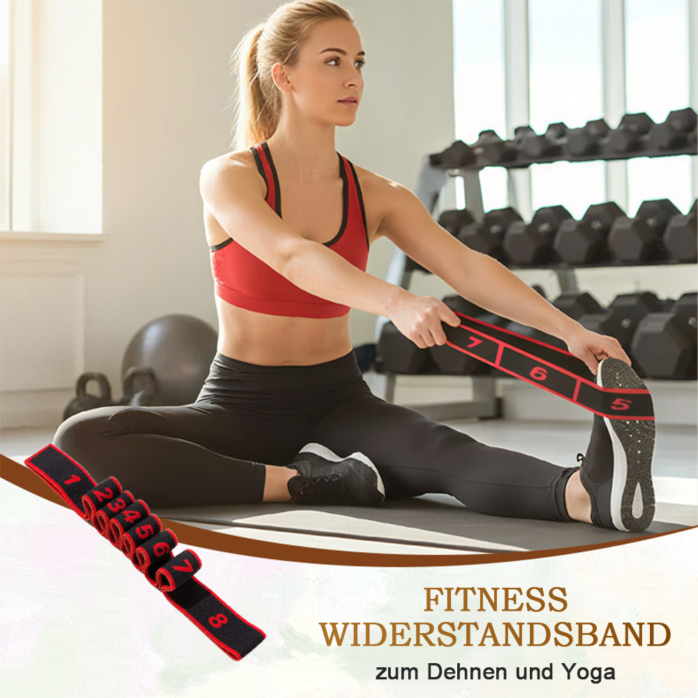 Fitness-Widerstandsband für Stretching und Yoga