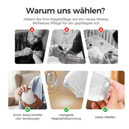 💥LETZTER TAG VERKAUF 50% RABATT💥 Universelle automatische Nagelfeile für Erwachsene und Kinder👶 -Remifa®