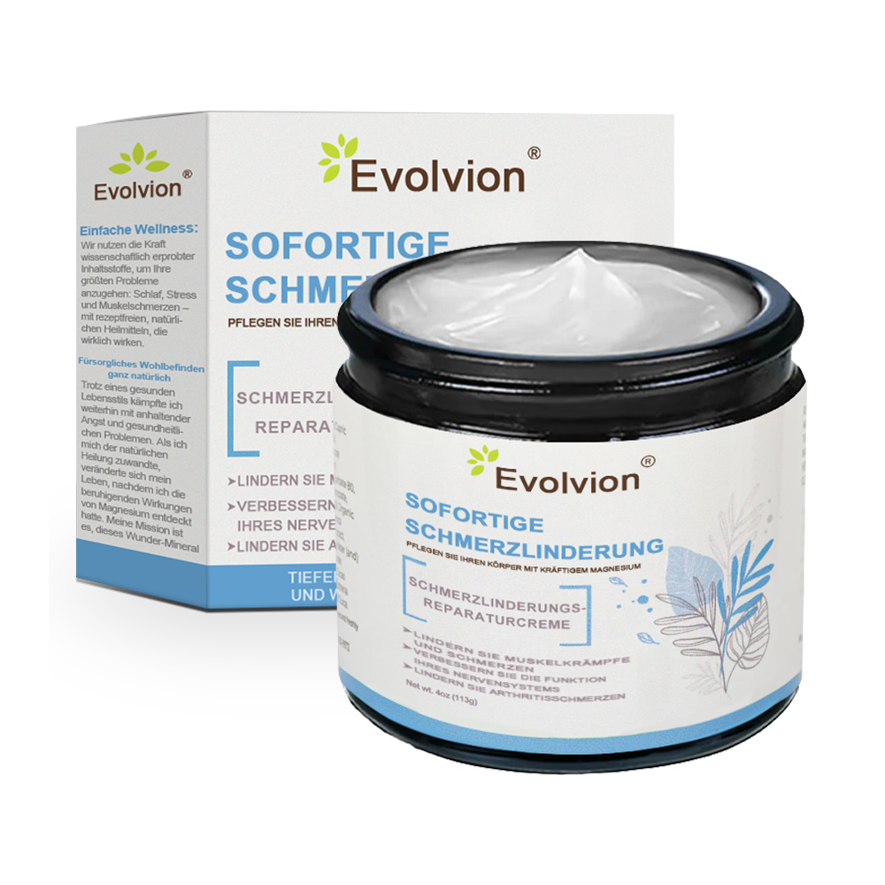 🌟70 % Magnesium Schmerz- & Gelenkcreme (Behandlung bei Arthritis, Neuropathie, rheumatischen Beschwerden, Muskelkrämpfen, Sportverletzungen und Muskelzuckungen)