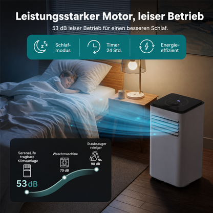 🌬️Tragbare 3-in-1-Klimaanlage mit Ventilator & Luftreiniger