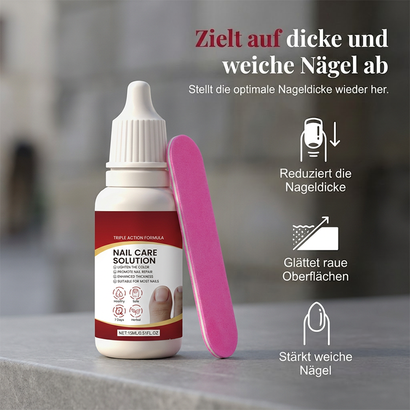 💅 3-in-1 Lösung für gesunde und gepflegte Nägel