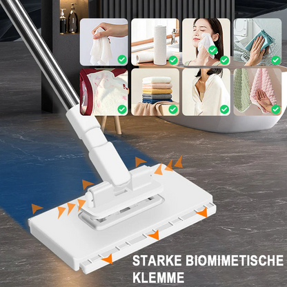 💥 LETZTER TAG! 50% RABATT 💥 Einweg-Staubmopp mit 5 wiederverwendbaren Bezügen -Remifa®