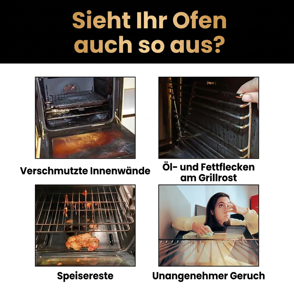 📢📢🔥Kaufe 2 und erhalte 1 gratis⏰Backofen- und Grillreinigungsspray