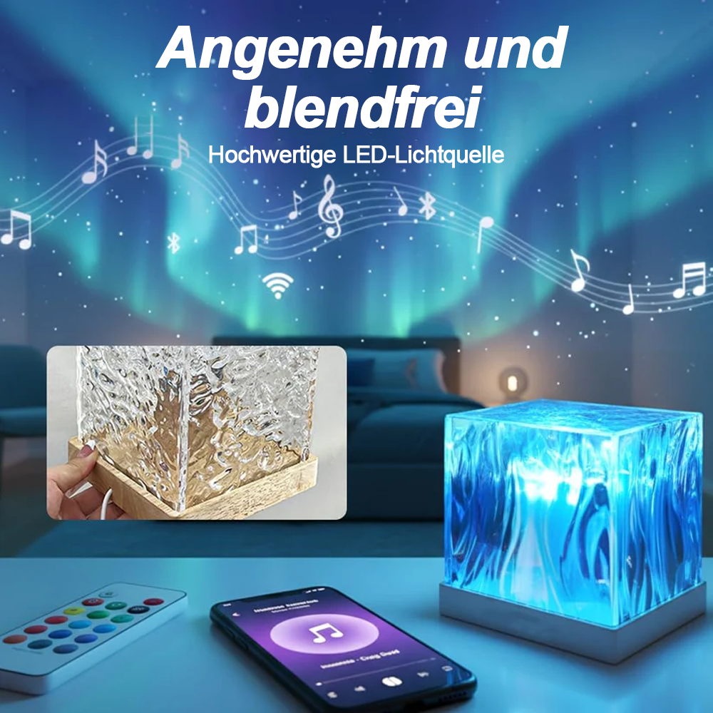 💥2026 Aktion: 50% Rabatt💥Nordlicht-Traum Projektor 2026 – 16-Farben-Aurora-Lampe, stimmungsvolle Beleuchtung für Schlafzimmer, moderne Deko-Leuchte für Zuhause -Remifa®