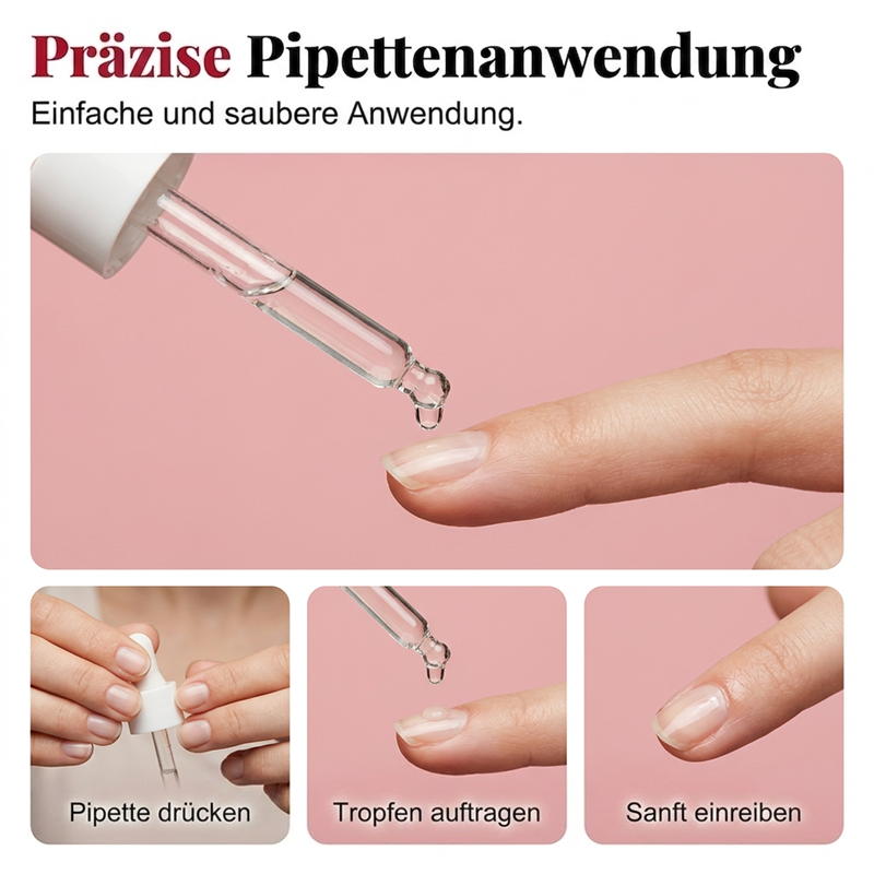 💅 3-in-1 Lösung für gesunde und gepflegte Nägel