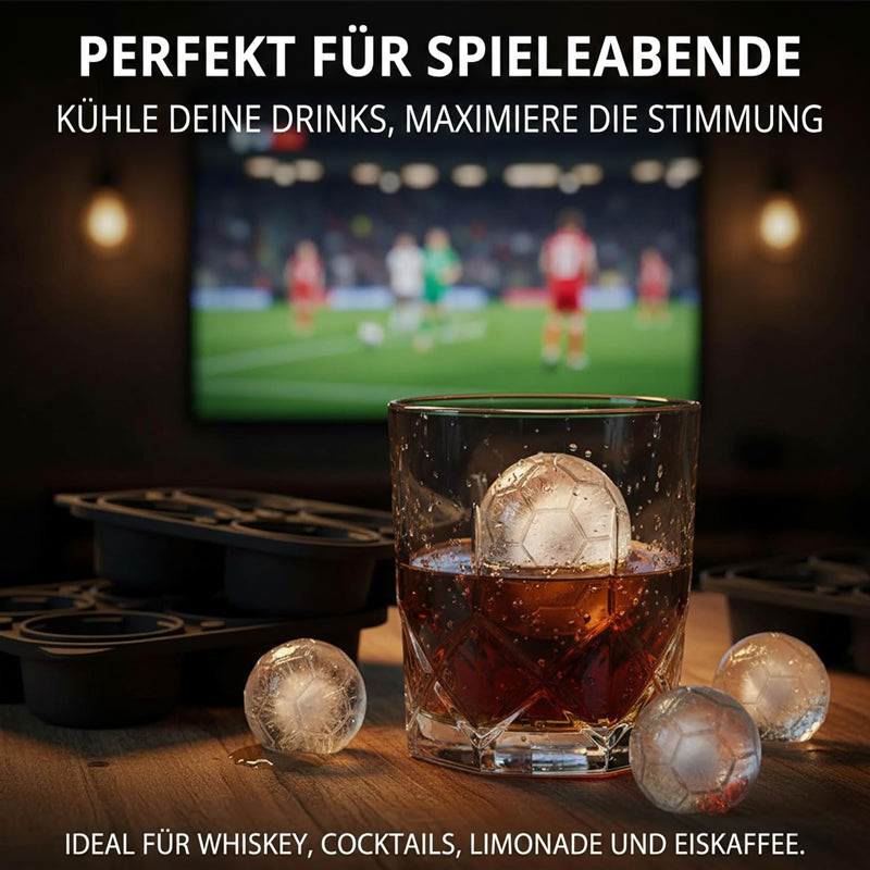 📢 2+1 GRATIS-ANGEBOT 📢 Eisballform aus Silikon in Fußballform⚽🍻Feiern wir die Weltmeisterschaft und stoßen wir fröhlich an!! 🍻