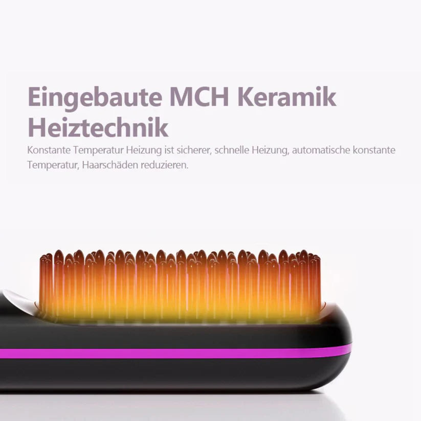 🪮✨ Der erste intelligente Styling-Kamm mit Doppelfunktion für das Haar – präzise, sicher, mühelos