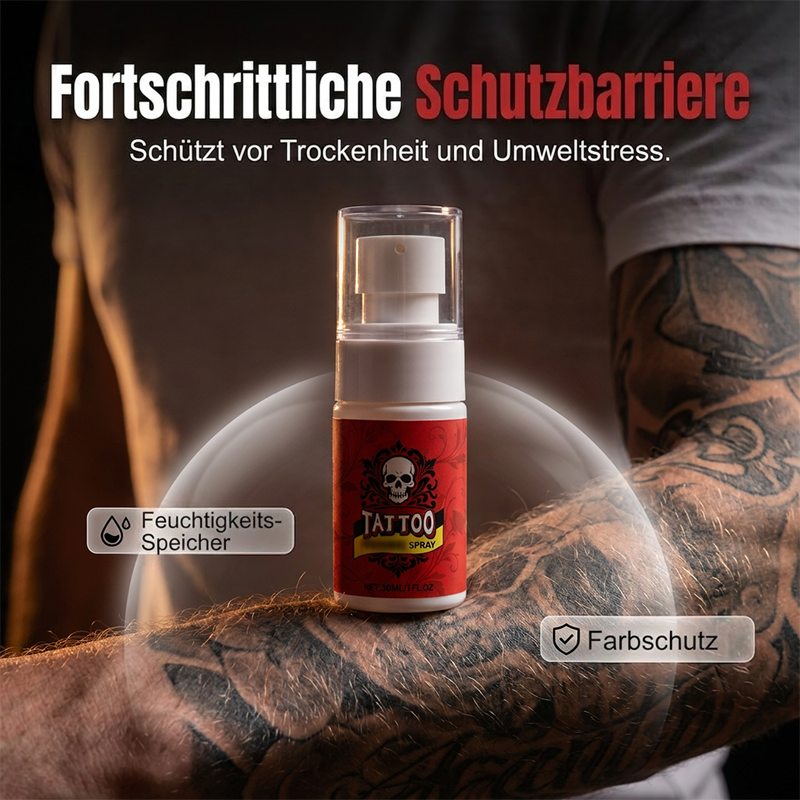 ⏰ Kaufe 2, erhalte 1 gratis! 🎁Feuchtigkeitsspendendes Spray zur Nachsorge bei Tattoos
