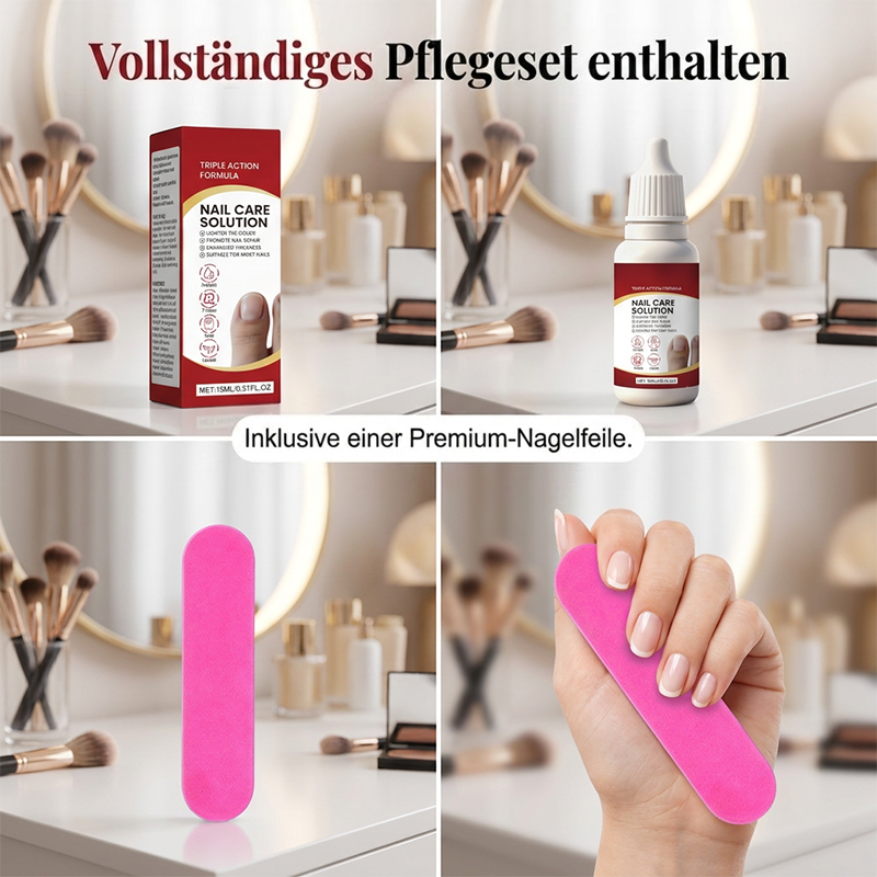💅 3-in-1 Lösung für gesunde und gepflegte Nägel
