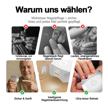 🔥LETZTER TAG VERKAUF 50% RABATT💥 Universelle automatische Nagelfeile für Erwachsene und Kinder👶