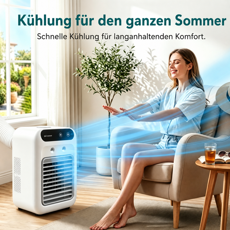 🌬️Tragbare 3-in-1-Klimaanlage mit Ventilator & Luftreiniger