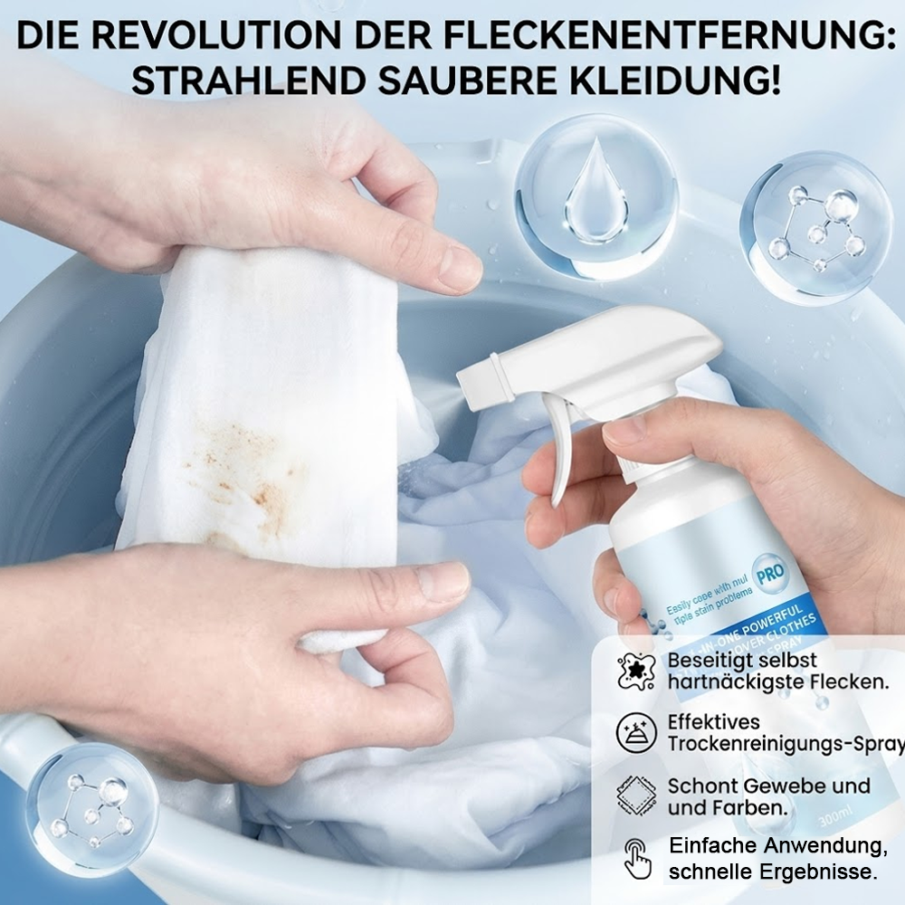 🏡50% Rabatt🎁 Leistungsstarker All-in-One Fleckenentferner für Kleidung