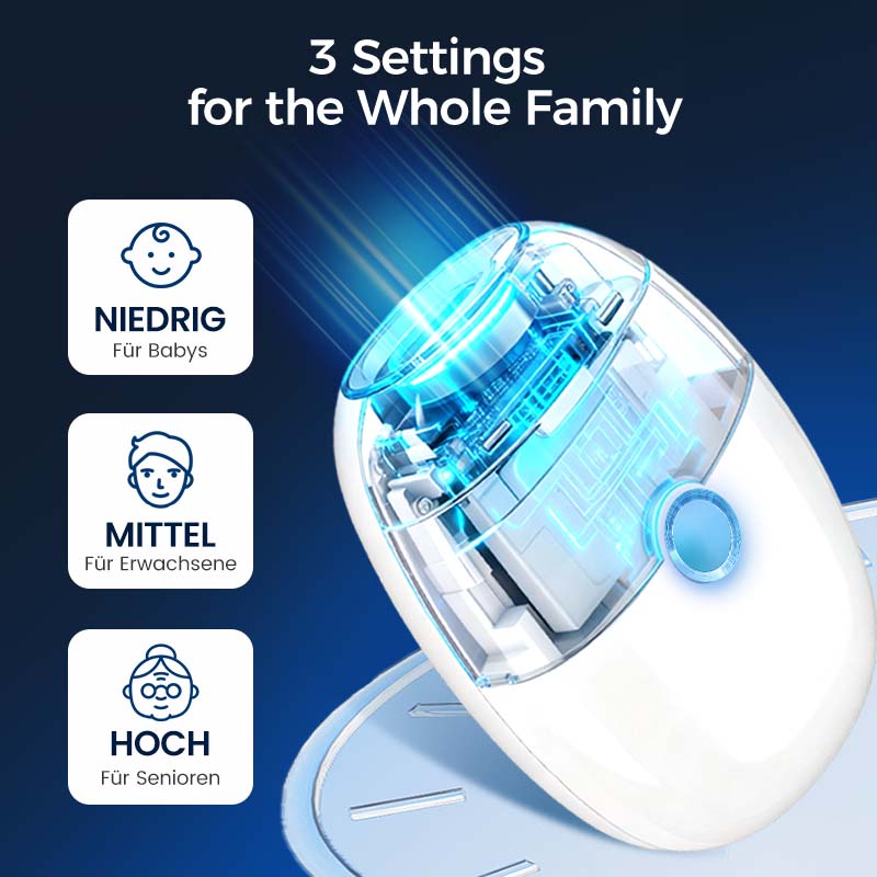 💥LETZTER TAG VERKAUF 50% RABATT💥 Universelle automatische Nagelfeile für Erwachsene und Kinder👶 -Remifa®