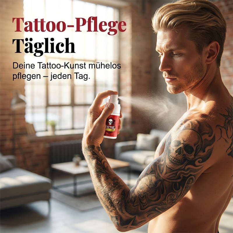 ⏰ Kaufe 2, erhalte 1 gratis! 🎁Feuchtigkeitsspendendes Spray zur Nachsorge bei Tattoos