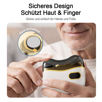 💥LETZTER TAG VERKAUF 50% RABATT💥 2-in-1 Elektrischer Nagelknipser & Polierer 🏆 Universelle automatische Nagelfeile für Erwachsene und Kinder👶 -Remifa®