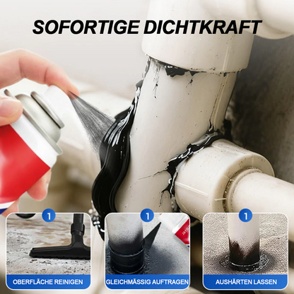 ✨ Sofortiges Leckreparatur-Spray – Versiegelt Risse & Spalten in 5 Minuten, Wasserdicht & Flexibel für Rohre/Dächer
