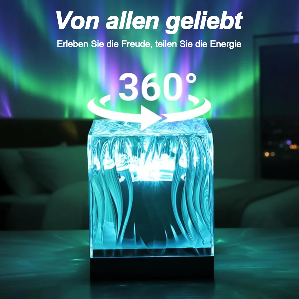 💥2026 Aktion: 50% Rabatt💥Nordlicht-Traum Projektor 2026 – 16-Farben-Aurora-Lampe, stimmungsvolle Beleuchtung für Schlafzimmer, moderne Deko-Leuchte für Zuhause -Remifa®