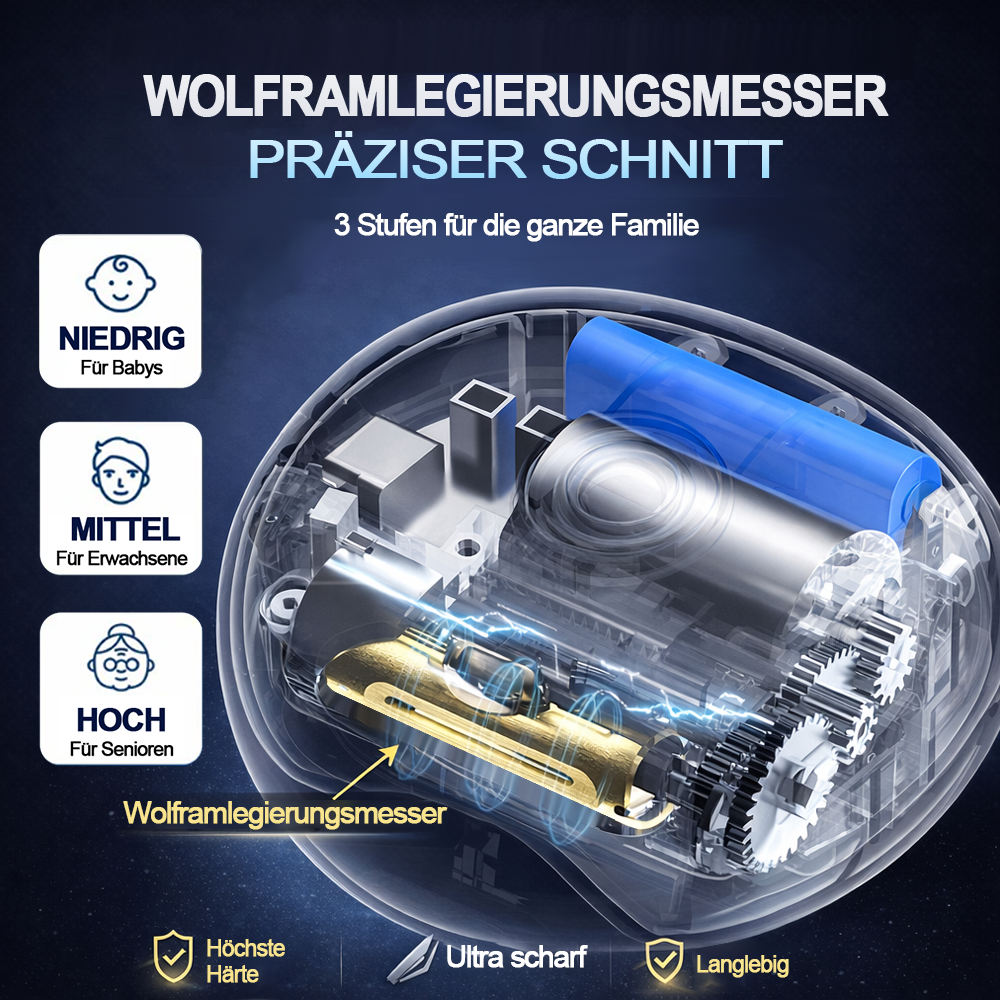 🔥LETZTER TAG VERKAUF 50% RABATT💥 Universelle automatische Nagelfeile für Erwachsene und Kinder👶