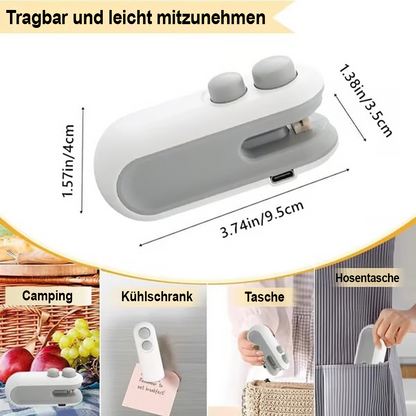 💥Neujahrsangebot 55% Rabatt💥✨Mini Siegelmaschine – 🧊Frisch halten -Remifa®