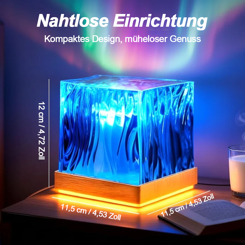 💥2026 Aktion: 50% Rabatt💥Nordlicht-Traum Projektor 2026 – 16-Farben-Aurora-Lampe, stimmungsvolle Beleuchtung für Schlafzimmer, moderne Deko-Leuchte für Zuhause -Remifa®