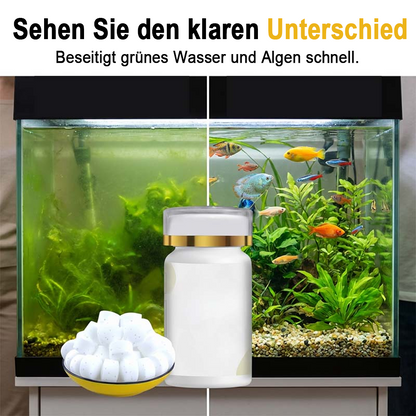 🐟💧 50% RABATT 🔥 Effektives Mittel gegen grünes Wasser & Moos im Aquarium – kristallklares Wasser in kurzer Zeit ✨