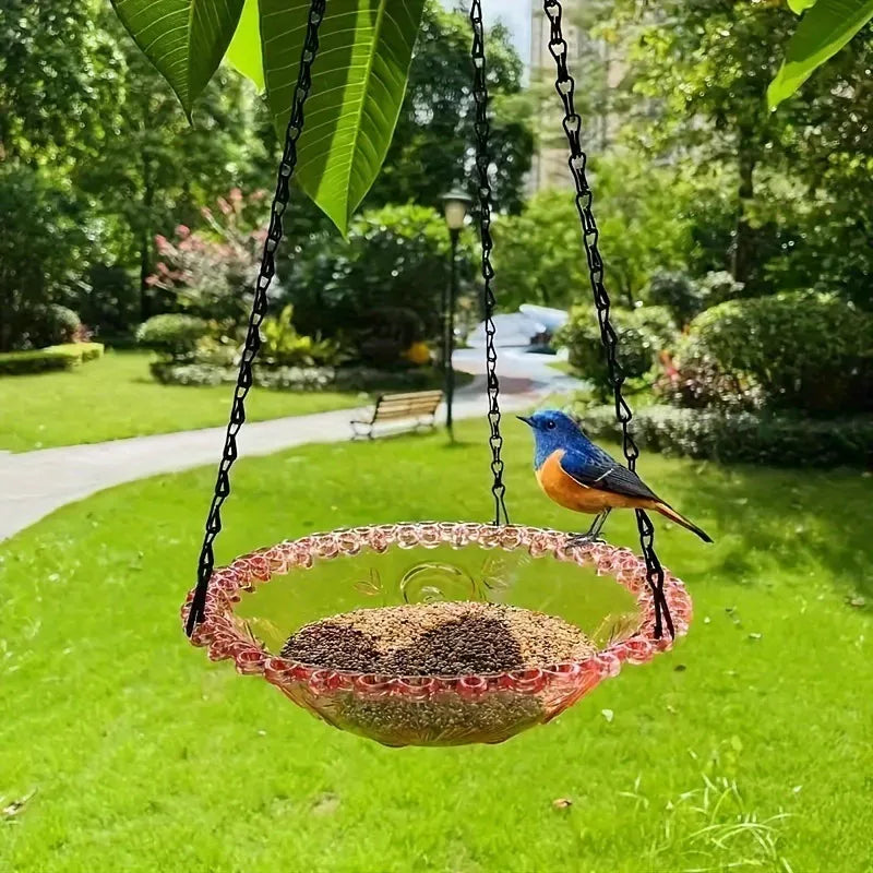 🔥💐 FRÜHLINGSTAG SALE - 50 % RABATT ⚡ ÜBER 50.000 VERKAUFT! 🐦 Solar Hänge-Vogelbad – Brunnen oder Vogelfutterspender