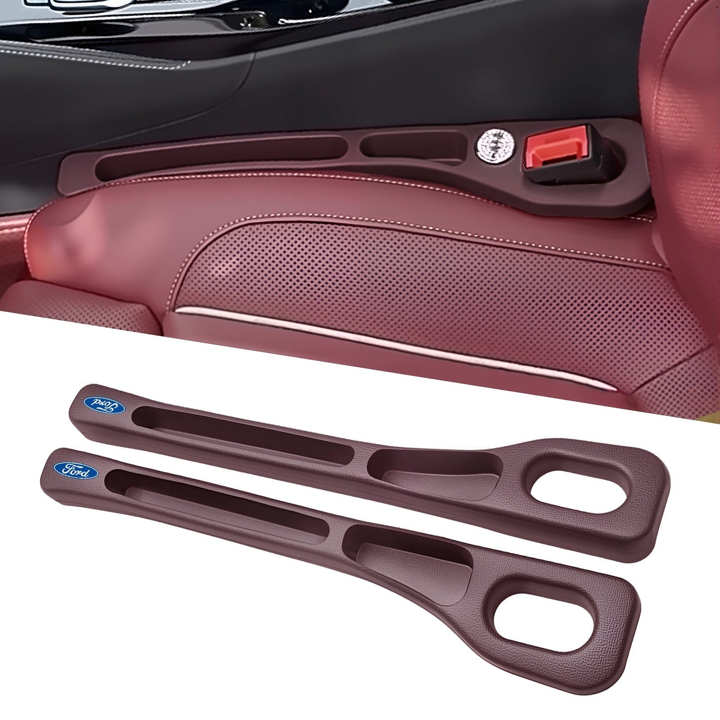 🚗Nie wieder das Handy zwischen den Autositzen verlieren💺🌟Universeller Sitzlücken-Füller • Organizer mit Doppel-Fach🌟