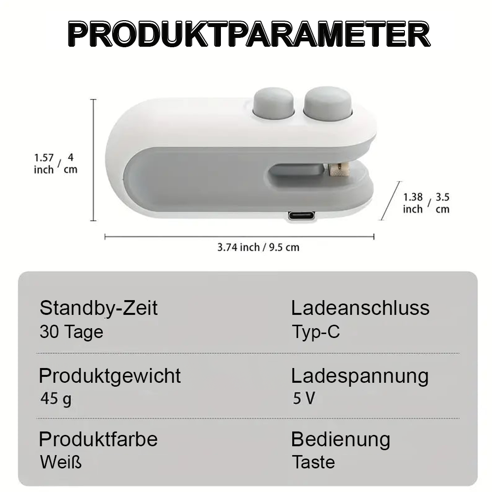 ✨Mini Siegelmaschine – 🧊Frisch halten -Remifa®