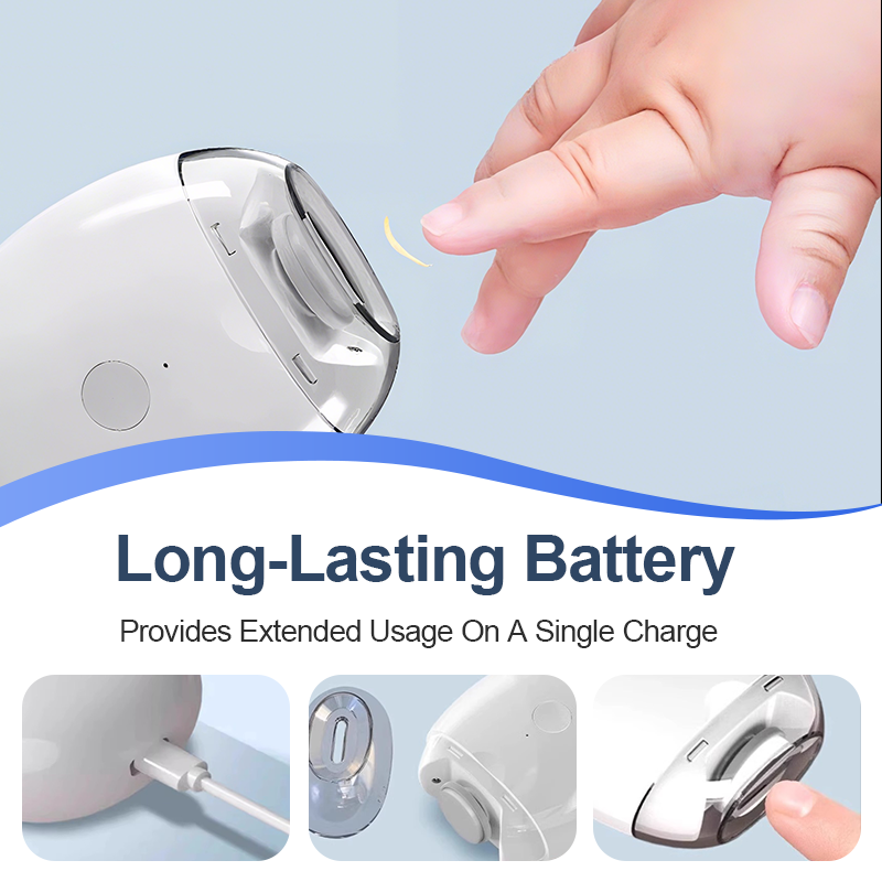💖LETZTER TAG VERKAUF 50% RABATT💖Universeller automatischer Fingernagelschleifer für Erwachsene und Kinder – Einfach & Sicher -Remifa®