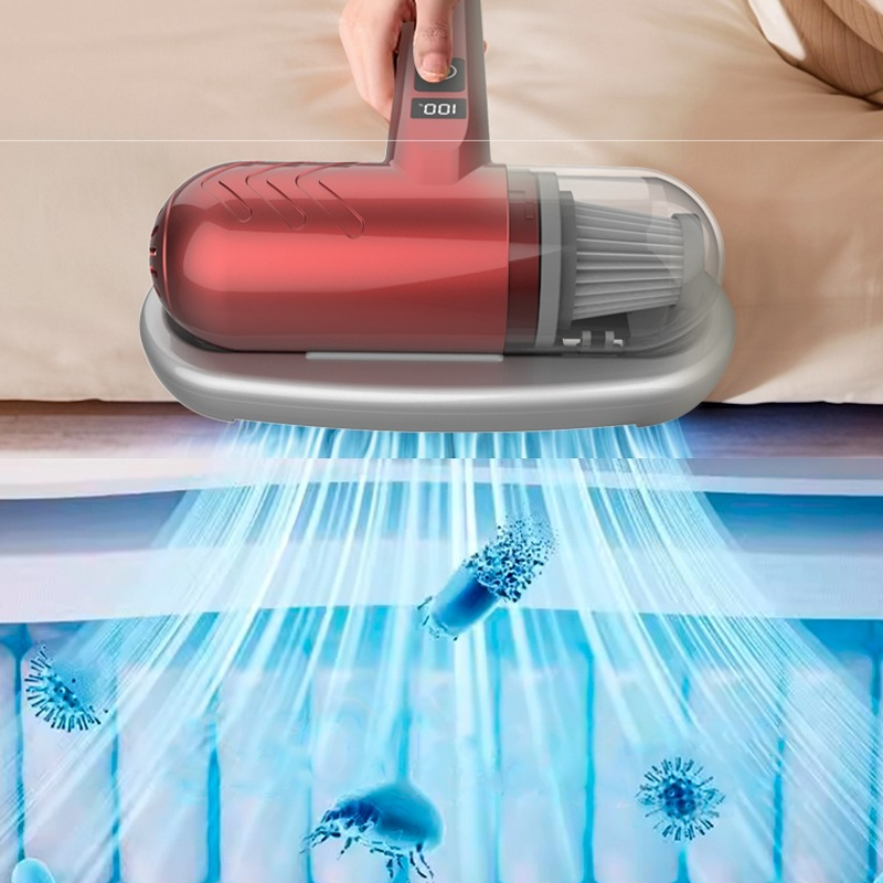 🌟Komplett aufgerüstet🛏️Über 500.000 Stück verkauft!💝Bettstaubsauger mit UV-C-Licht – Klopfen + Saugen + UV in einem!💥🔦 -Remifa®