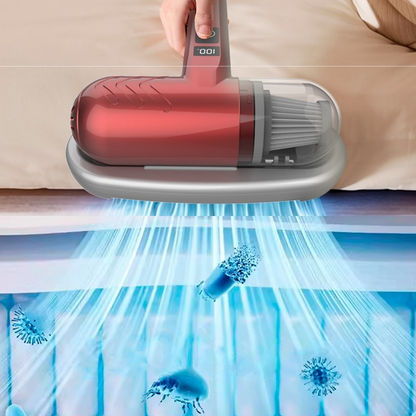 🌟Komplett aufgerüstet🛏️Über 500.000 Stück verkauft!💝Bettstaubsauger mit UV-C-Licht – Klopfen + Saugen + UV in einem!💥🔦 -Remifa®