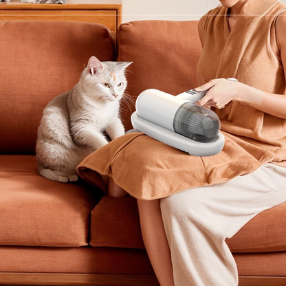 😱🛏️Unsichtbare Milben rauben dir den Schlaf! Normale Staubsauger nutzlos? Klopfen + Saugen + UV in einem!💥🔦 -Remifa®