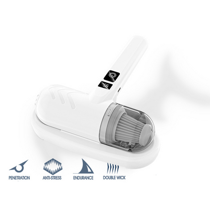 😱🛏️Unsichtbare Milben rauben dir den Schlaf! Normale Staubsauger nutzlos? Klopfen + Saugen + UV in einem!💥🔦 -Remifa®