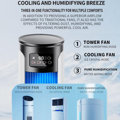 USB-Tischventilator mit Wasserkühlung